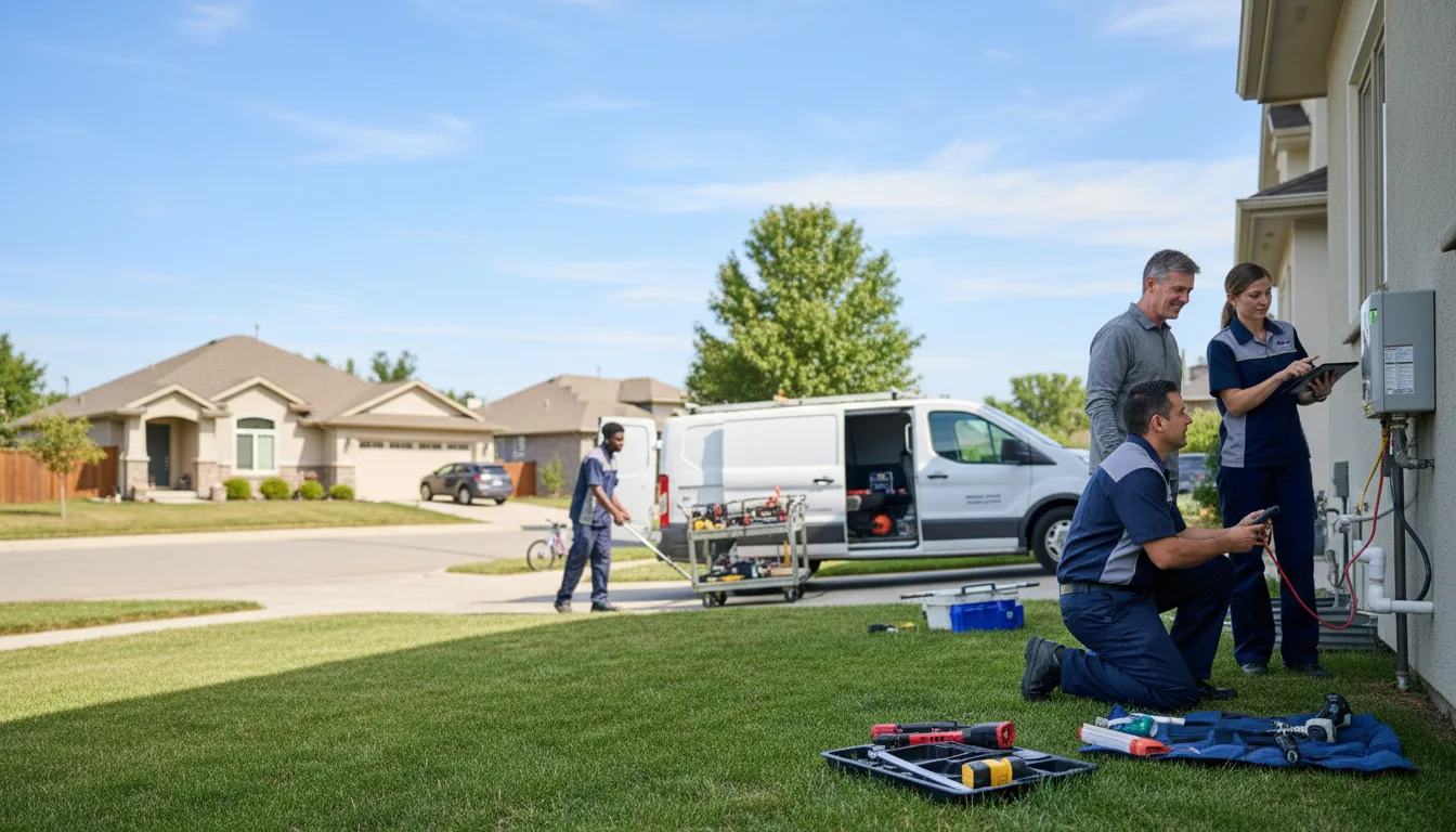 Tankless water heater service in Seguin, TX